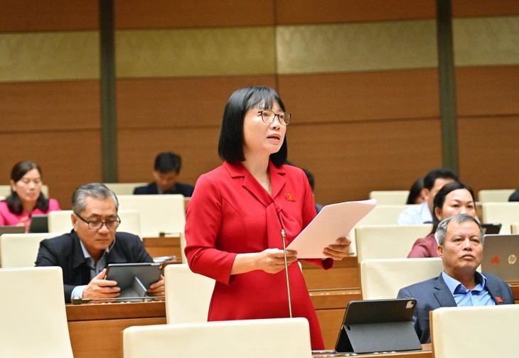 Đại biểu Nguyễn Thị Việt Nga - Ảnh: Quốc hội