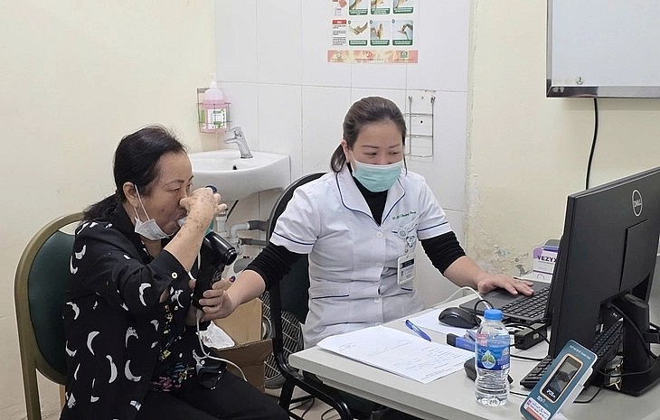 Đo chức năng hô hấp chẩn đoán COPD cho bệnh nhân Đo chức năng hô hấp chẩn đoán COPD cho bệnh nhân