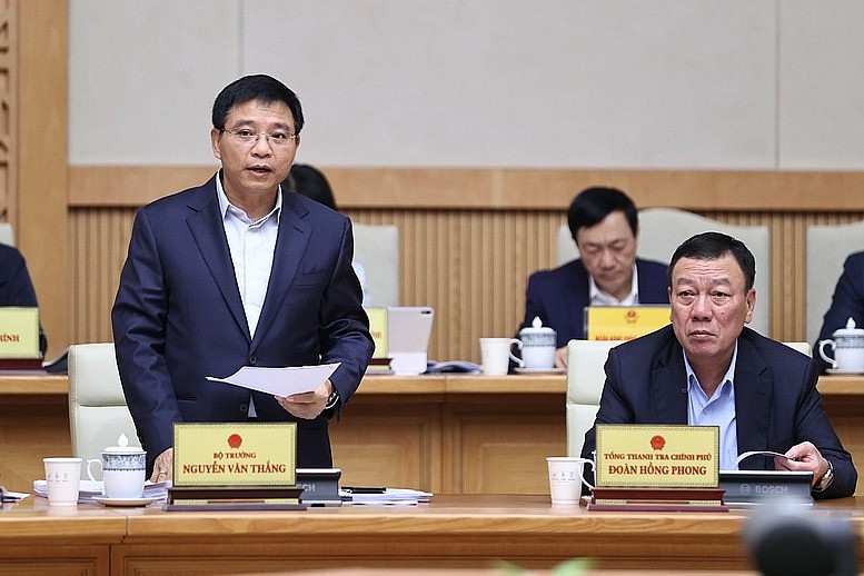 Bộ trưởng Bộ Tài chính Nguyễn Văn Thắng phát biểu tại Phiên họp Chính phủ thường kỳ tháng 11/2025 - Ảnh: VGP/Nhật Bắc Bộ trưởng Bộ Tài chính Nguyễn Văn Thắng phát biểu tại Phiên họp Chính phủ thường kỳ tháng 11/2025 - Ảnh: VGP/Nhật Bắc