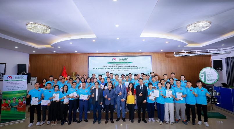 Herbalife khẳng định tinh thần đồng hành bền chặt cùng thể thao Việt Nam