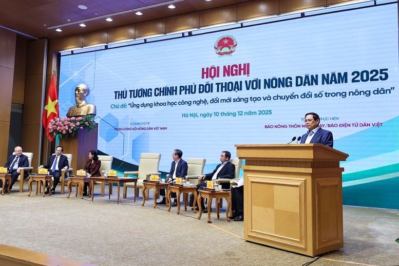 Thủ tướng Phạm Minh Chính đánh giá cuộc đối thoại diễn ra dân chủ, thẳng thắn, trách nhiệm - Ảnh: VGP/Nhật Bắc Thủ tướng Phạm Minh Chính đánh giá cuộc đối thoại diễn ra dân chủ, thẳng thắn, trách nhiệm - Ảnh: VGP/Nhật Bắc