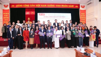 Tổ chức thành công Giải thể thao lần thứ nhất của Đảng ủy Bộ GDĐT