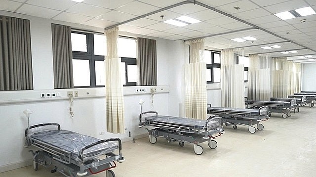 Bên trong Bệnh viện Hữu nghị Việt Đức cơ sở 2. Bên trong Bệnh viện Hữu nghị Việt Đức cơ sở 2.