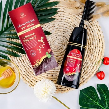 Dầu gội phủ bạc Ric Hair – Giải pháp tối ưu hạn chế tác hại của thuốc nhuộm tóc