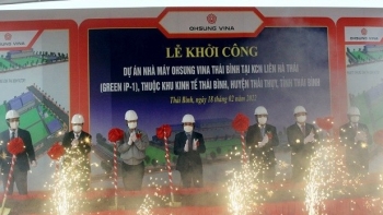 Thái Bình: Đồng loạt khởi công nhiều dự án trong Khu Công nghiệp Liên Hà Thái