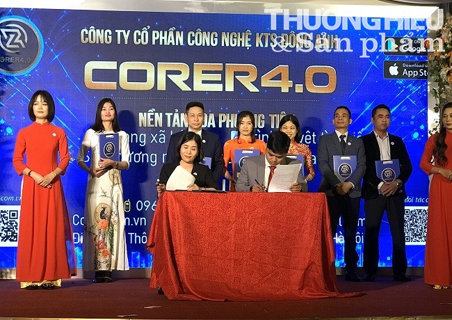 CORER 4.0 ký kết chuyển giao ứng dụng nền tảng số cho doanh nghiệp CORER 4.0 ký kết chuyển giao ứng dụng nền tảng số cho doanh nghiệp