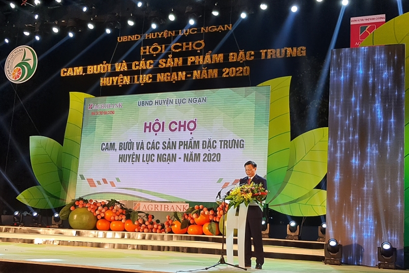 Lục Ngạn: Khai mạc hội chợ cam, bưởi và các sản phẩm đặc trưng lần thứ 5 năm 2020