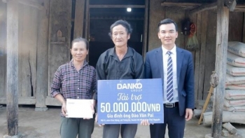 Danko Group tặng 50 triệu đồng cho hộ nghèo xây nhà tại Thái Nguyên