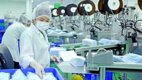 Xuất khẩu khẩu trang y tế giảm mạnh trong tháng 1/2022