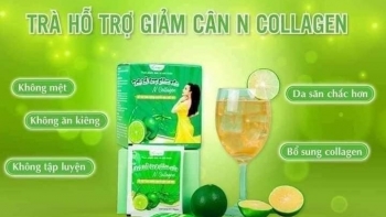 Sản phẩm Trà hỗ trợ giảm cân N Collagen bị cảnh báo vi phạm