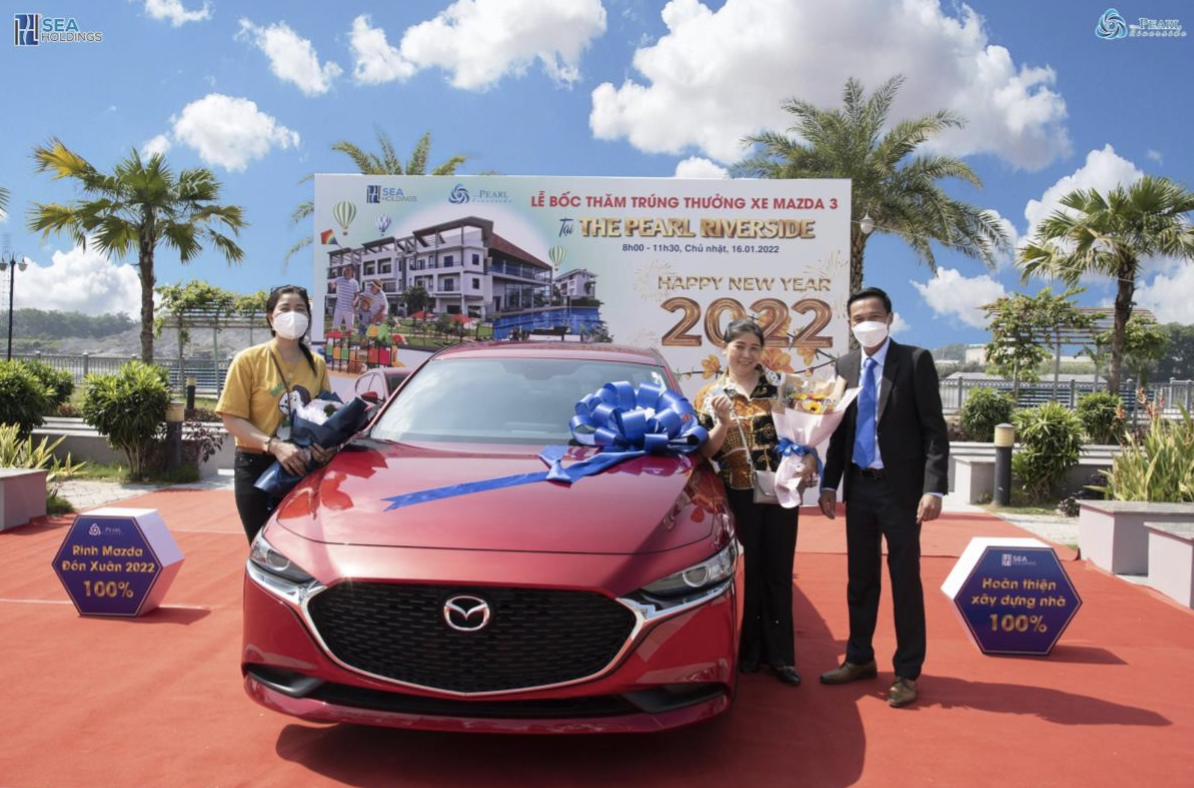 SeaHoldings tri ân và trao tặng Mazda 3 cho khách hàng nhân dịp năm mới 2022