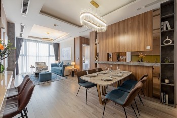 Ở rộng, sống sang với căn hộ Tổng thống tại Diamond Residence Hà Nội