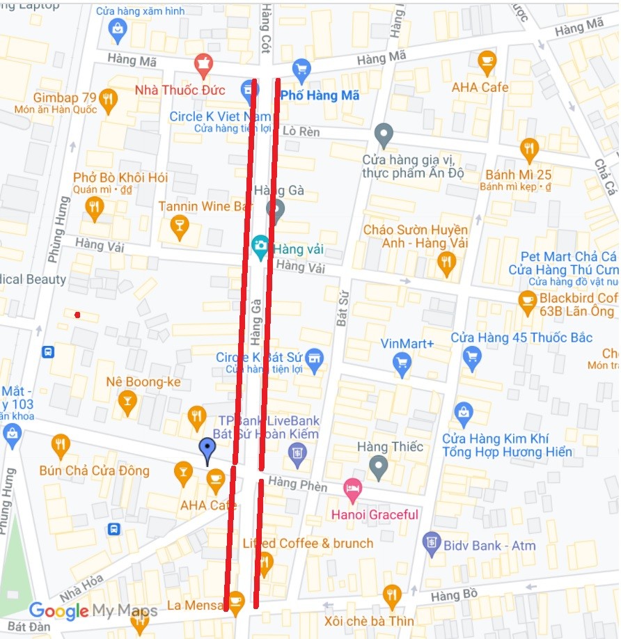 Phố Hàng Gà nổi tiếng một thời giờ ra sao?