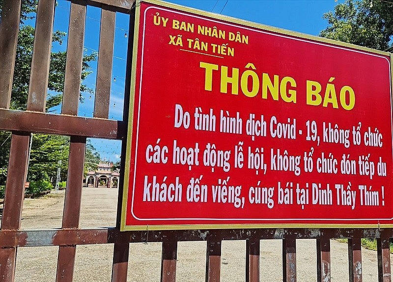 Lễ hội Dinh Thầy Thím không đón khách đến viếng dinh vào năm 2021 do tình hình dịch Covid-19 (ảnh: DT)
