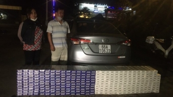 Đồng Tháp: Phát hiện gần 3.000 bao thuốc lá điếu nhập lậu