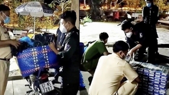 Bắt giữ 2 vụ vận chuyển 1.200 bao thuốc lá nhập lậu