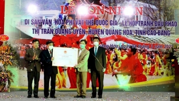 Cao Bằng: Lễ hội tranh đầu pháo được công nhận Di sản văn hoá phi vật thể quốc gia