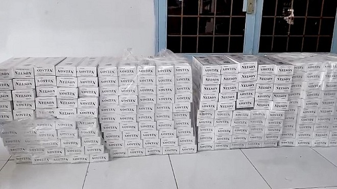 An Giang: Bắt quả tang nhóm đối tượng vận chuyển 4.000 bao thuốc lá nhập lậu