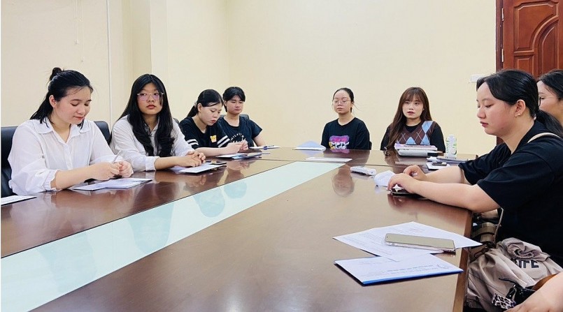 Tạp chí Thương hiệu & Sản phẩm gặp mặt sinh viên Học viện Phụ nữ Việt Nam đến thực tập Tạp chí Thương hiệu & Sản phẩm gặp mặt sinh viên Học viện Phụ nữ Việt Nam đến thực tập