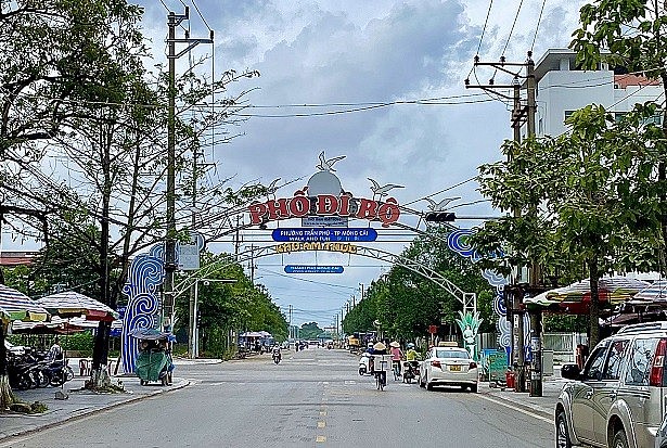 Tuyến phố đi bộ TP Móng Cái