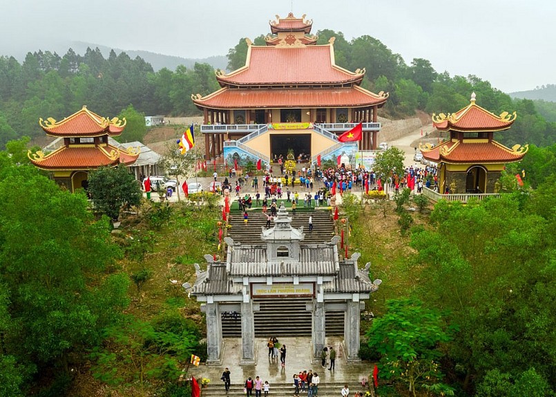 Bắc Giang chú trọng phát triển du lịch tâm linh.