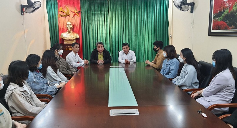 Toàn cảnh buổi gặp mặt sinh viên