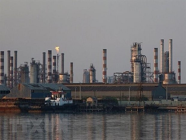 Một cơ sở khai thác dầu ở Iran. (Ảnh: IRNA/TTXVN)