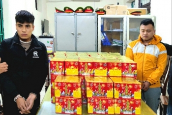 Cục QLTT Bắc Ninh phát hiện, thu giữ hơn 100 bệ pháo hoa nổ