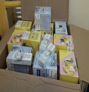 Tạm giữ 1.400 hộp thuốc lá điện tử tại Hải Phòng