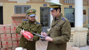 Lạng Sơn: Thu giữ lượng lớn thực phẩm nhập lậu