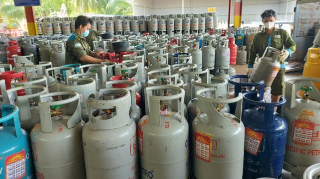 Giá gas trong nước tháng 1/2022 giảm mạnh