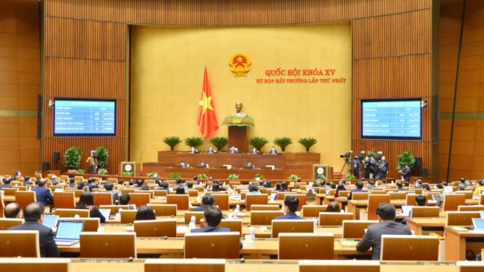 Quốc hội thông qua Nghị quyết hỗ trợ phục hồi và phát triển kinh tế-xã hội