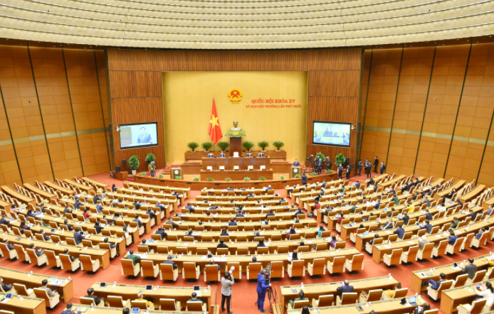 Toàn cảnh phiên bế mạc Kỳ khọp bất thường lần thứ Nhất Toàn cảnh phiên bế mạc Kỳ khọp bất thường lần thứ Nhất