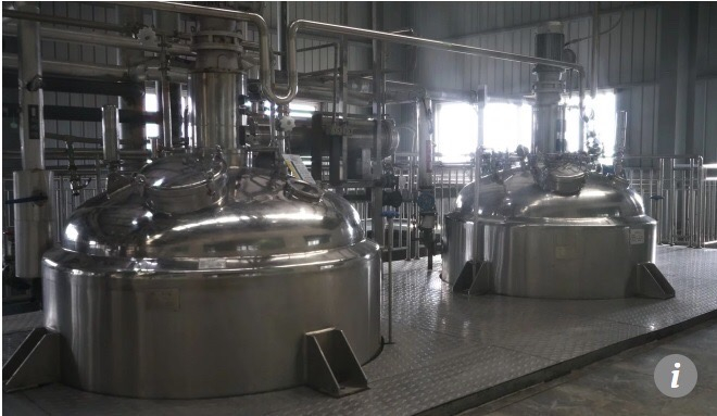 Hệ thống chiết xuất curcumin từ củ nghệ vàng 