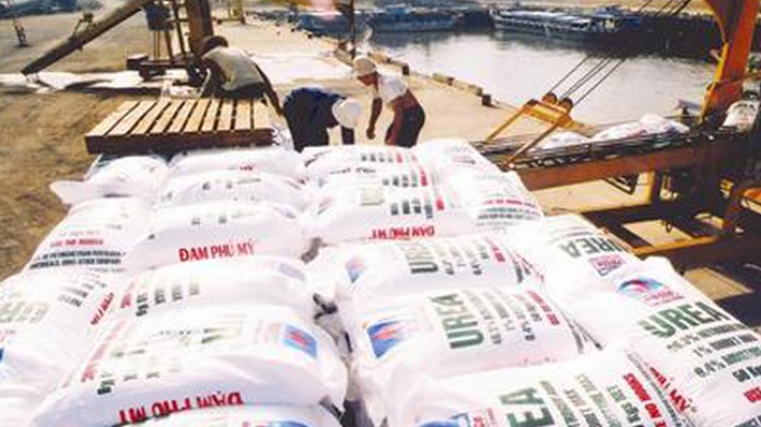 4,54 triệu tấn phân bón được nhập về Việt Nam trong năm 2021