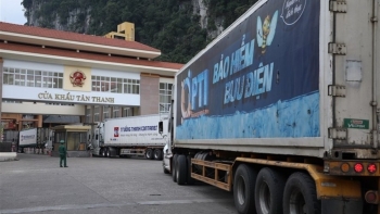 Cửa khẩu Tân Thanh chính thức thông quan trở lại