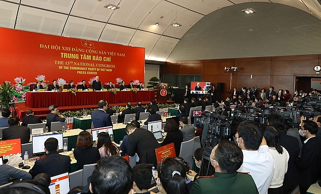 Quang cảnh buổi họp báo. Ảnh: TTXVN