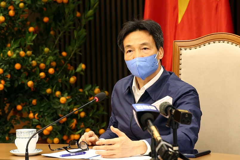 Phó Thủ tướng Vũ Đức Đam: Nếu mất thêm Tết này thì bà con còn khó khăn đến nhường nào! Ảnh: VGP/Đình Nam