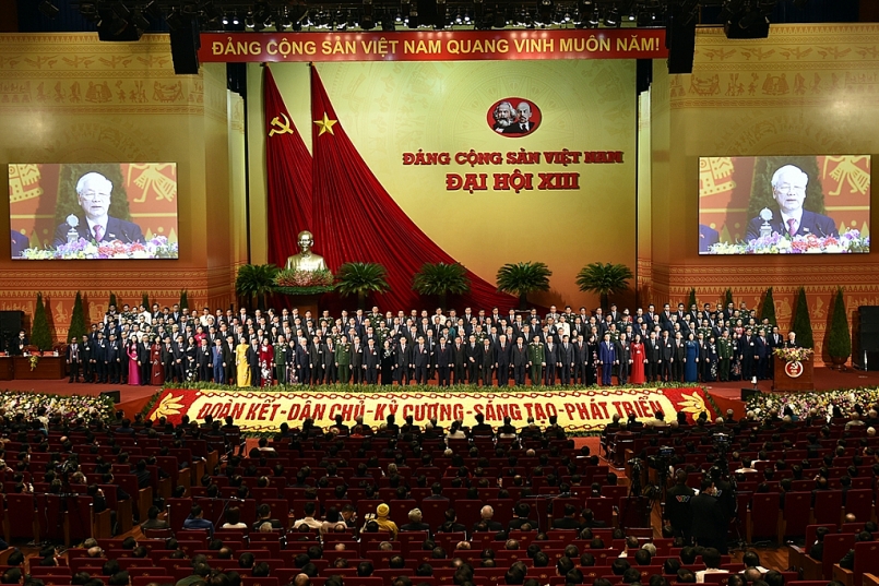 Đại hội lần thứ XIII của Đảng thành công tốt đẹp. Ảnh: VGP