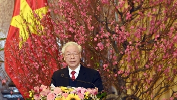 Tổng Bí thư, Chủ tịch nước Nguyễn Phú Trọng chúc Tết lãnh đạo và nguyên lãnh đạo Đảng, Nhà nước, MTTQ