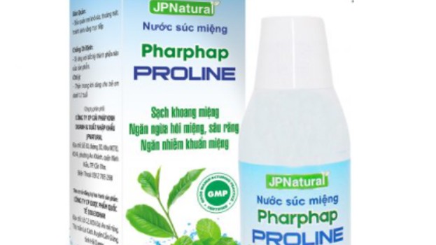 Bộ Y tế: Thu hồi toàn quốc lô nước muối súc miệng Pharphap