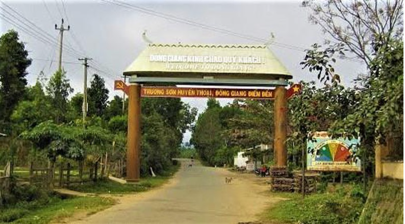 Khu du lịch nghỉ dưỡng sinh thái cao cấp Tây Bà Nà được quy hoạch trên địa bàn huyện Đông Giang. (Ảnh: GG).