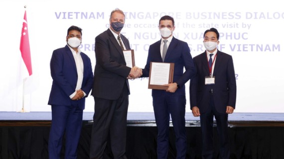 Doanh nghiệp Việt Nam - Singapore ký thỏa thuận 11 tỷ USD