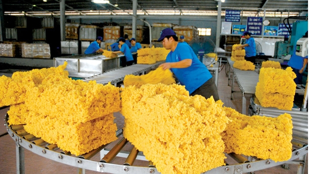 Việt Nam là thị trường cung cấp cao su lớn thứ 2 cho Trung Quốc