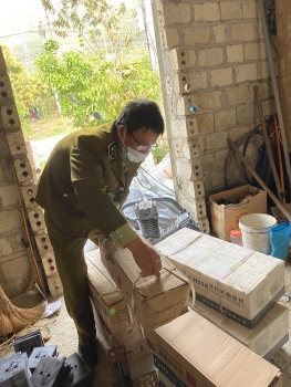 Lai Châu: Phát hiện nhiều máy móc, thiết bị khai thác khoáng sản không rõ nguồn gốc