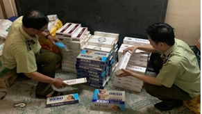 Đồng Tháp: Thu giữ gần 2.900 bao thuốc lá điếu nhập lậu