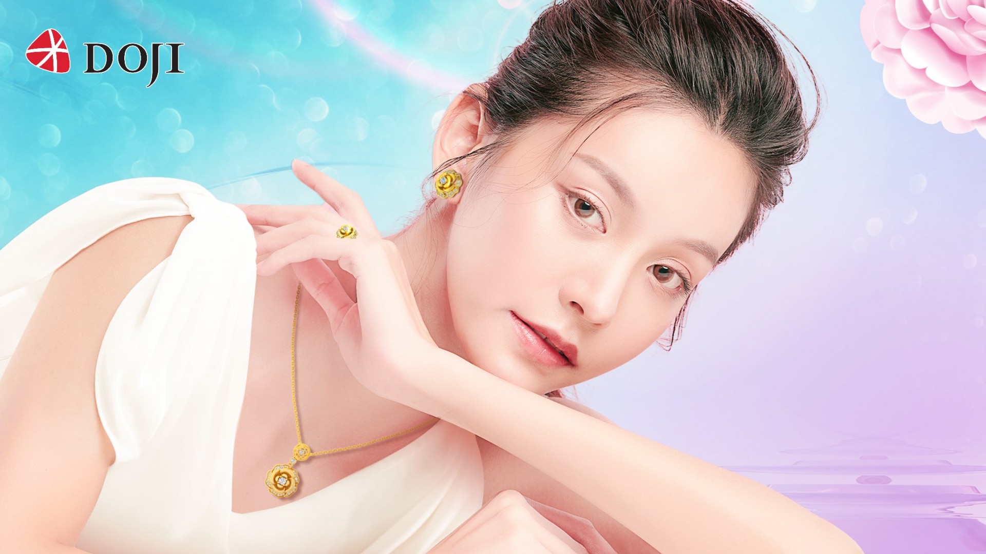 DOJI ưu đãi tới 32% Trang sức Vàng dịp 8/3