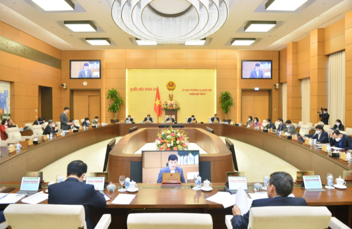 Quang cảnh buổi làm việc