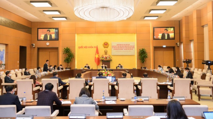 Đoàn giám sát của Quốc hội làm việc với Bộ Tài nguyên và Môi trường về thực hiện Luật Quy hoạch