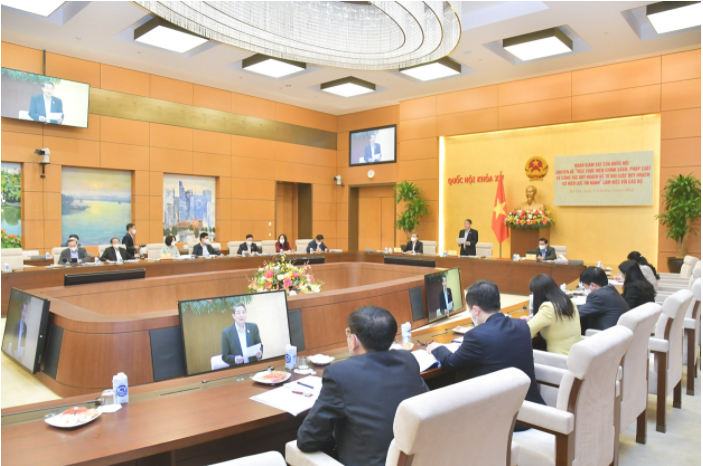 Toàn cảnh buổi làm việc